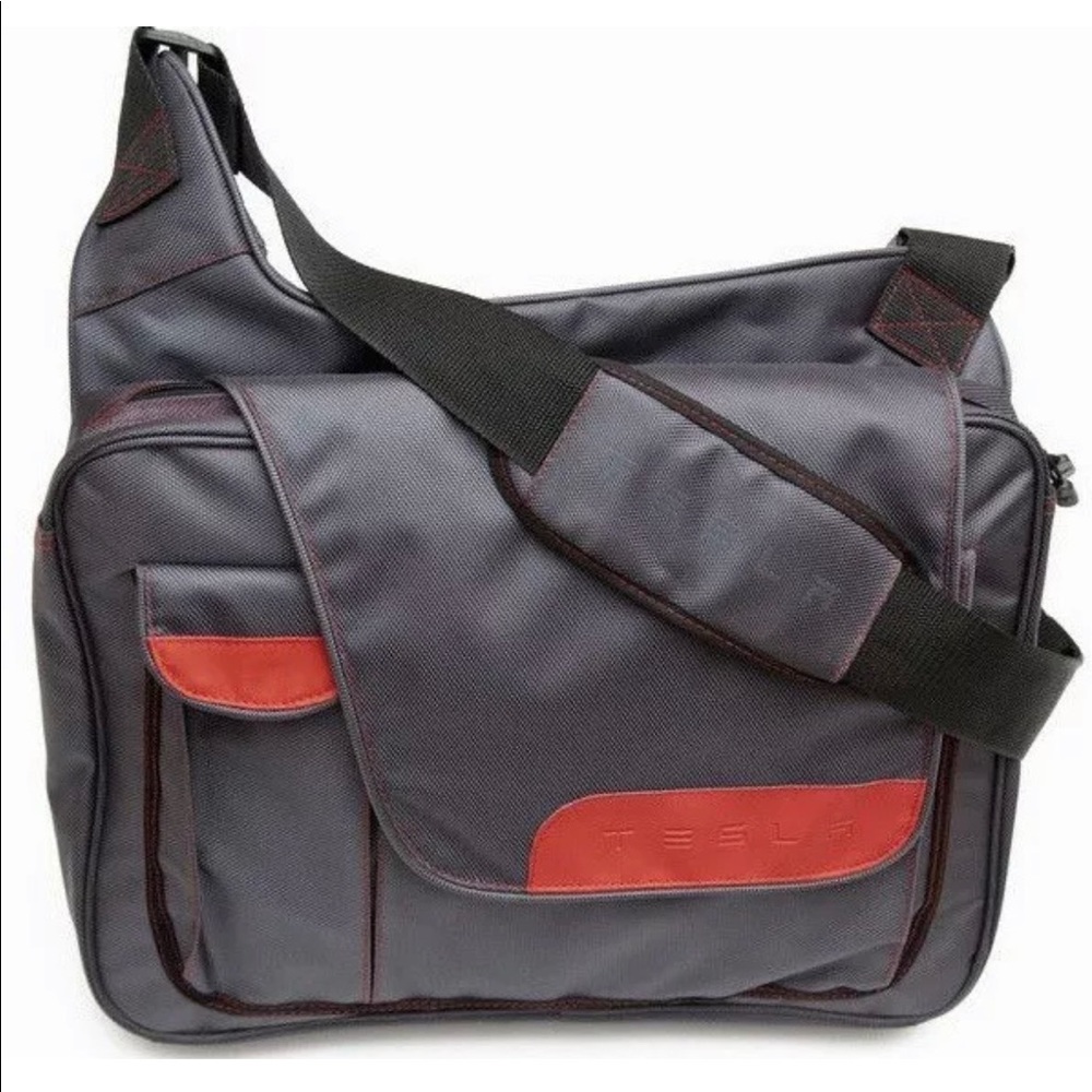 TESLA Messenger Laptop Bag RARE!